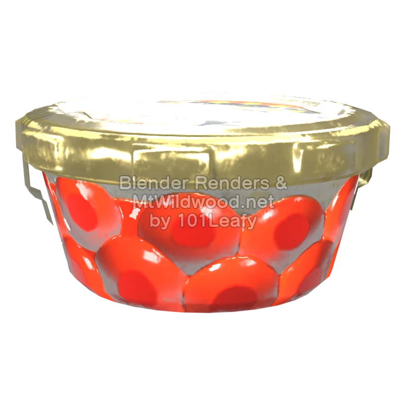 Splatoon Raiders Power Egg (Back) 3D Render