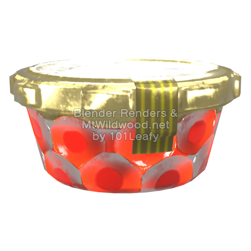 Splatoon Raiders Power Egg (Side) 3D Render