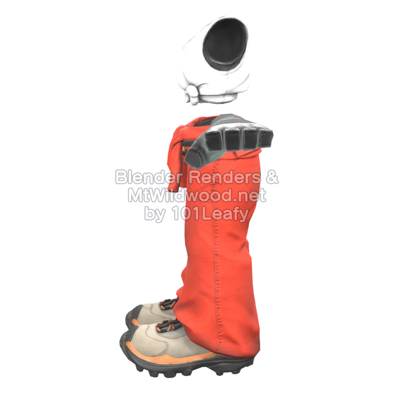 Splatoon Raiders Power Mechanic (Side) 3D Render