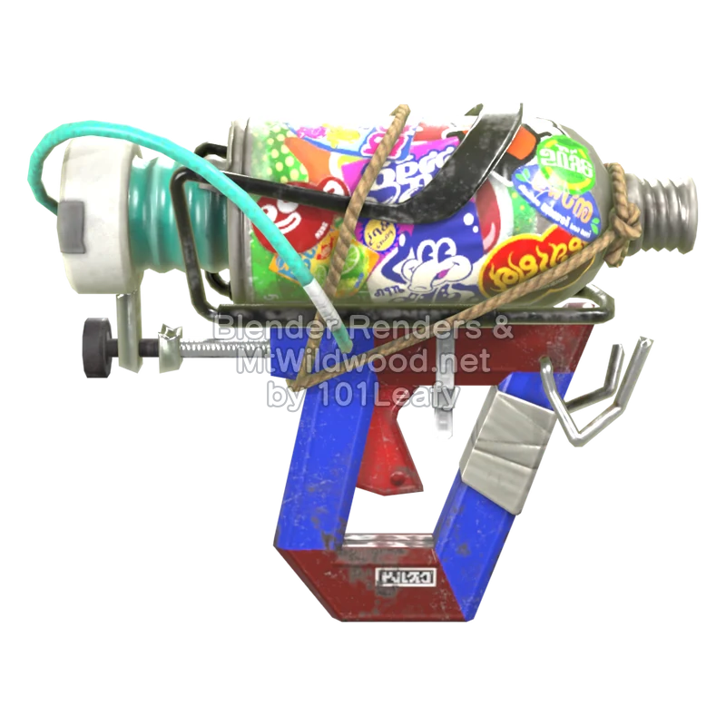 Splatoon Raiders Superaluminio dual (Espalda) Modelo 3D
