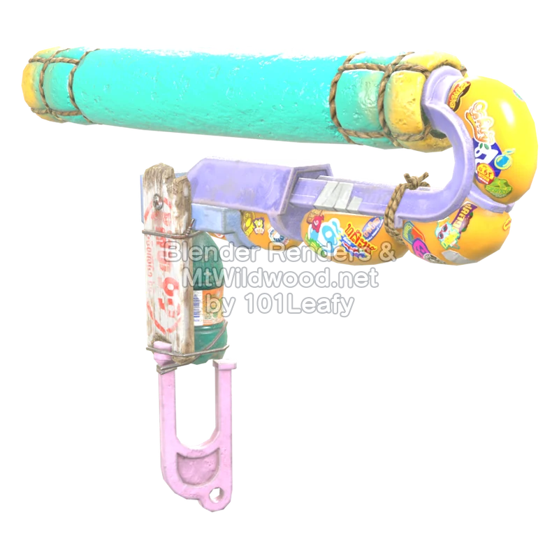 Splatoon Raiders Edel-Ballon-Roller (Seite) 3D-Modell Splatoon Raiders Edel-Ballon-Roller (Seite) 3D-Modell