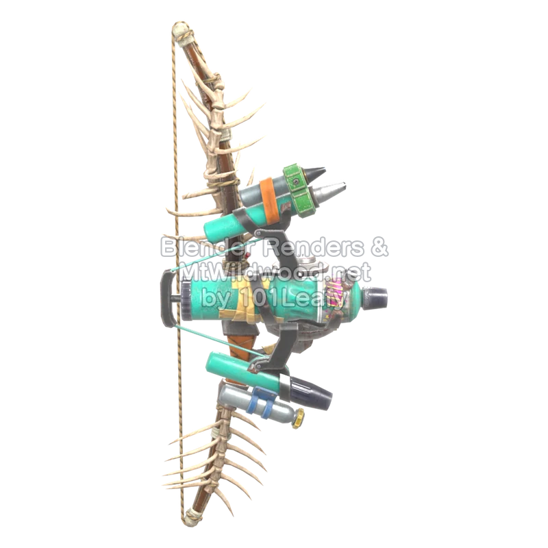 Splatoon Raiders Edel-Bambus-Stringer (Hinten) 3D-Modell Splatoon Raiders Edel-Bambus-Stringer (Hinten) 3D-Modell