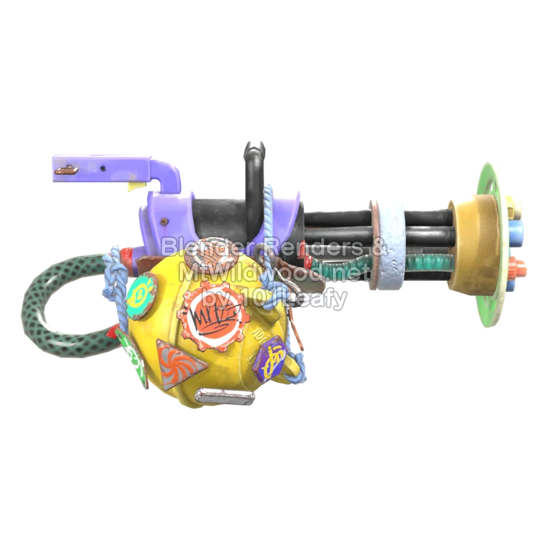 Splatoon Raiders Supergarabateador BOYA (Espalda) Modelo 3D