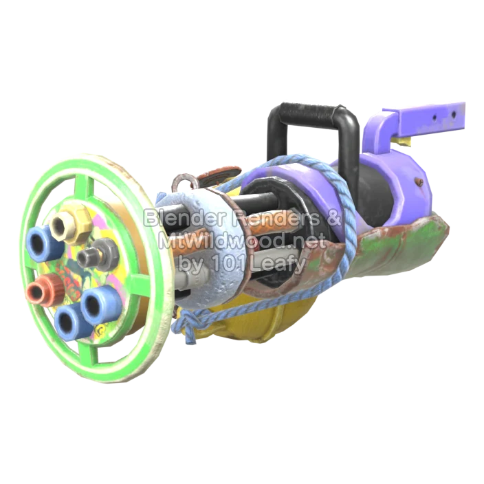 Splatoon Raiders Supergarabateador BOYA (Lado) Modelo 3D