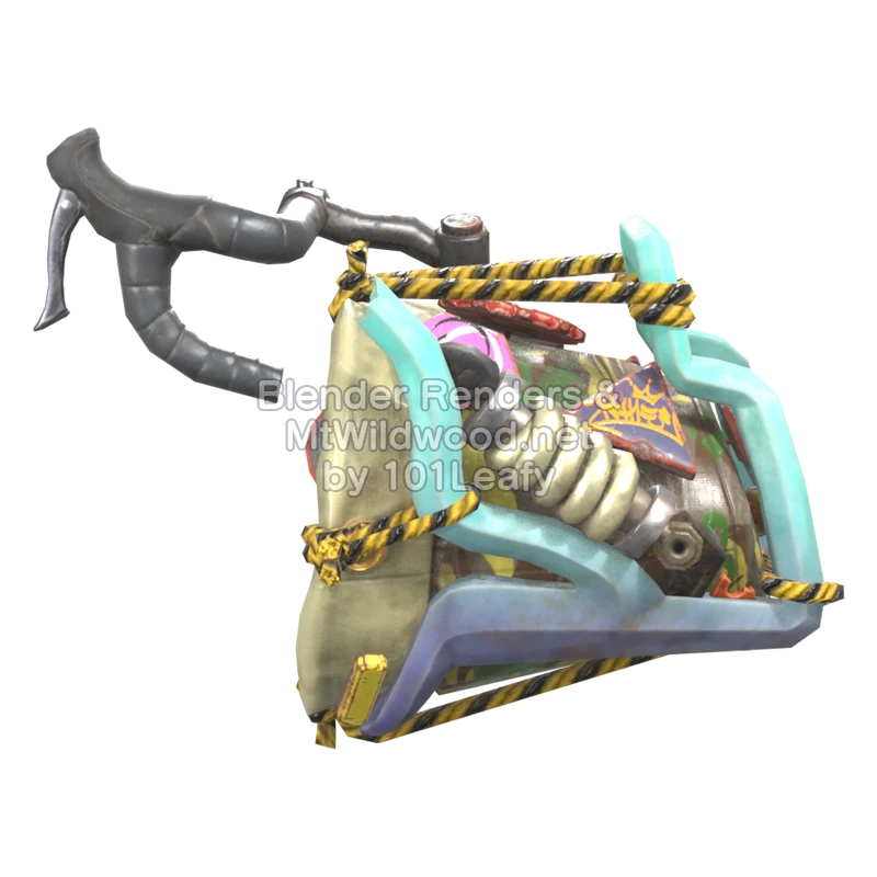Splatoon Raiders Superderramatic camuflaje (Frente) Modelo 3D