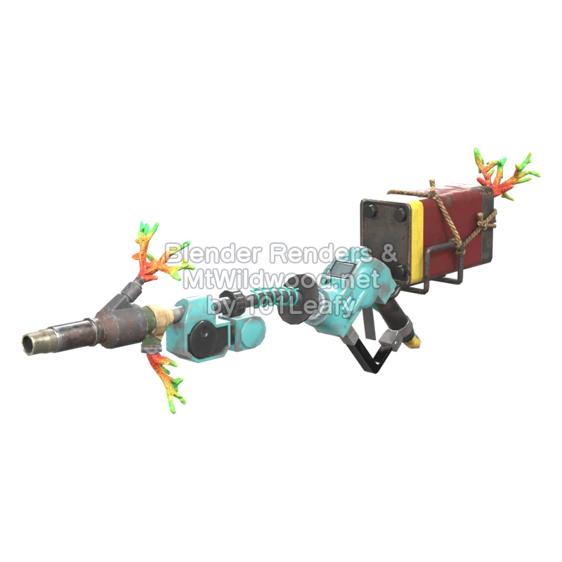 Splatoon Raiders Supersurtidor diésel 4K (Lado) Modelo 3D