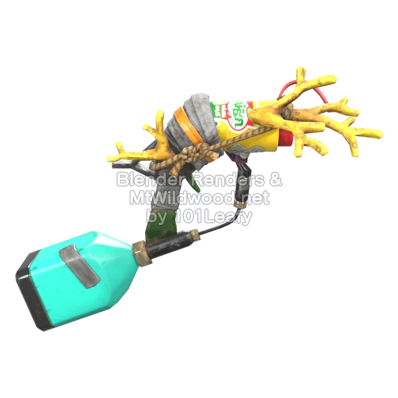 Splatoon Raiders Supersalsero dual (Espalda) Modelo 3D