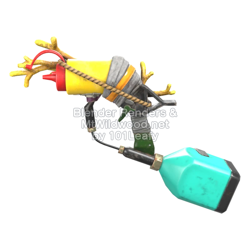 Splatoon Raiders Supersalsero dual (Frente) Modelo 3D