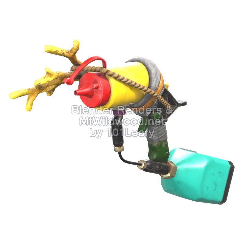 Splatoon Raiders Supersalsero dual (Lado) Modelo 3D