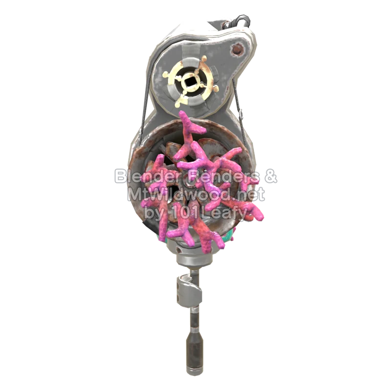 Splatoon Raiders Edel-Rohr-Roller (Vorne) 3D-Modell Splatoon Raiders Edel-Rohr-Roller (Vorne) 3D-Modell