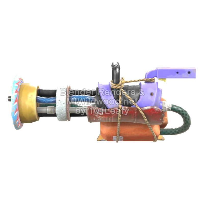 Splatoon Raiders Supergarabateador QSNO (Frente) Modelo 3D