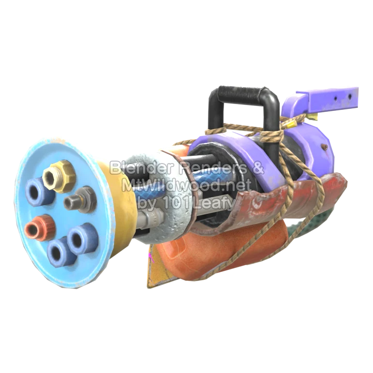 Splatoon Raiders Supergarabateador QSNO (Lado) Modelo 3D