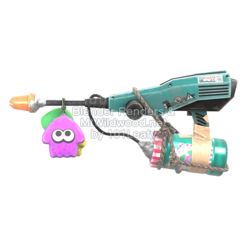 Splatoon Raiders Edel-Konfitüren-Platscher (Vorne) 3D-Modell Splatoon Raiders Edel-Konfitüren-Platscher (Vorne) 3D-Modell