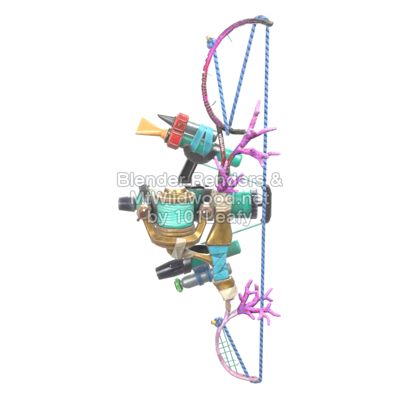 Splatoon Raiders Edel-Schläger-Stringer (Vorne) 3D-Modell Splatoon Raiders Edel-Schläger-Stringer (Vorne) 3D-Modell