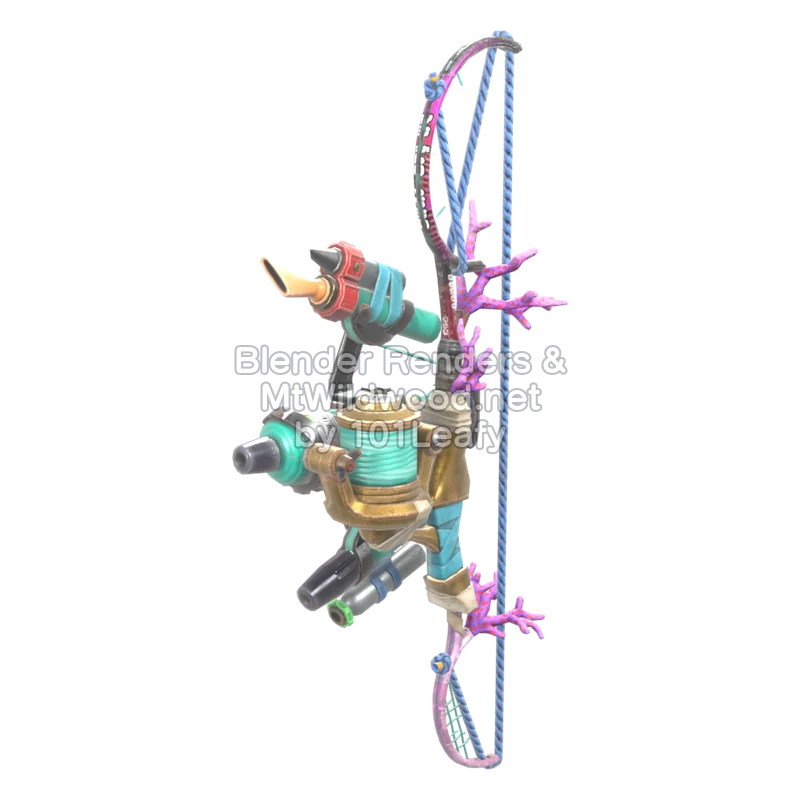 Splatoon Raiders Edel-Schläger-Stringer (Seite) 3D-Modell Splatoon Raiders Edel-Schläger-Stringer (Seite) 3D-Modell