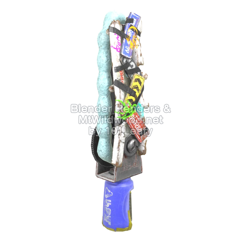 Splatoon Raiders Edel-Planken-Splatana (Seite) 3D-Modell Splatoon Raiders Edel-Planken-Splatana (Seite) 3D-Modell