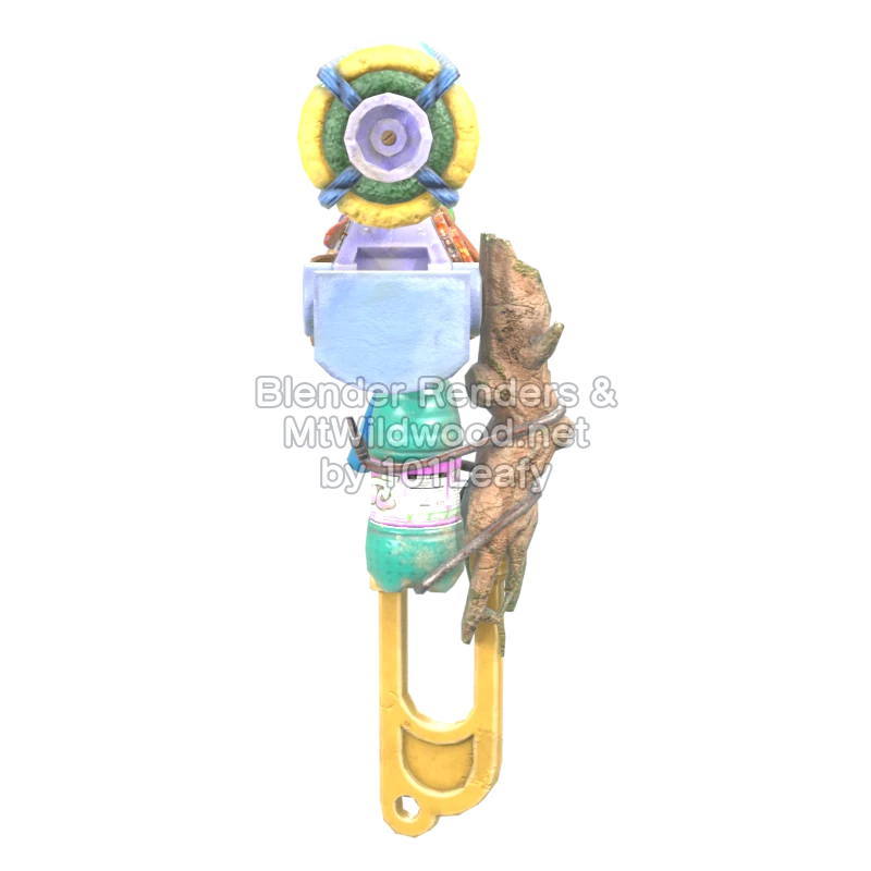 Splatoon Raiders Ultra Rouleau crevette (Dos) Modèle 3D Splatoon Raiders Ultra Rouleau crevette (Dos) Modèle 3D