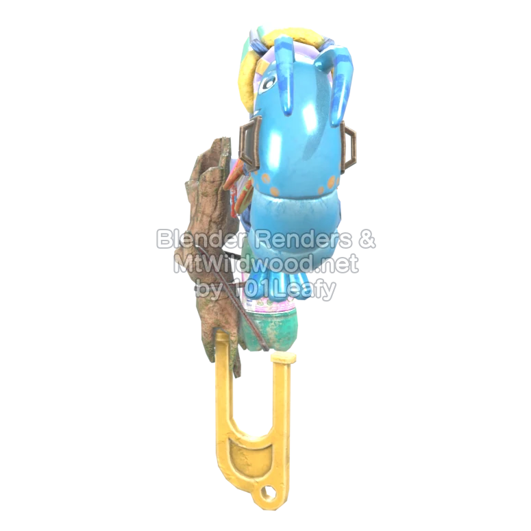 Splatoon Raiders Ultra Rouleau crevette (Face) Modèle 3D Splatoon Raiders Ultra Rouleau crevette (Face) Modèle 3D