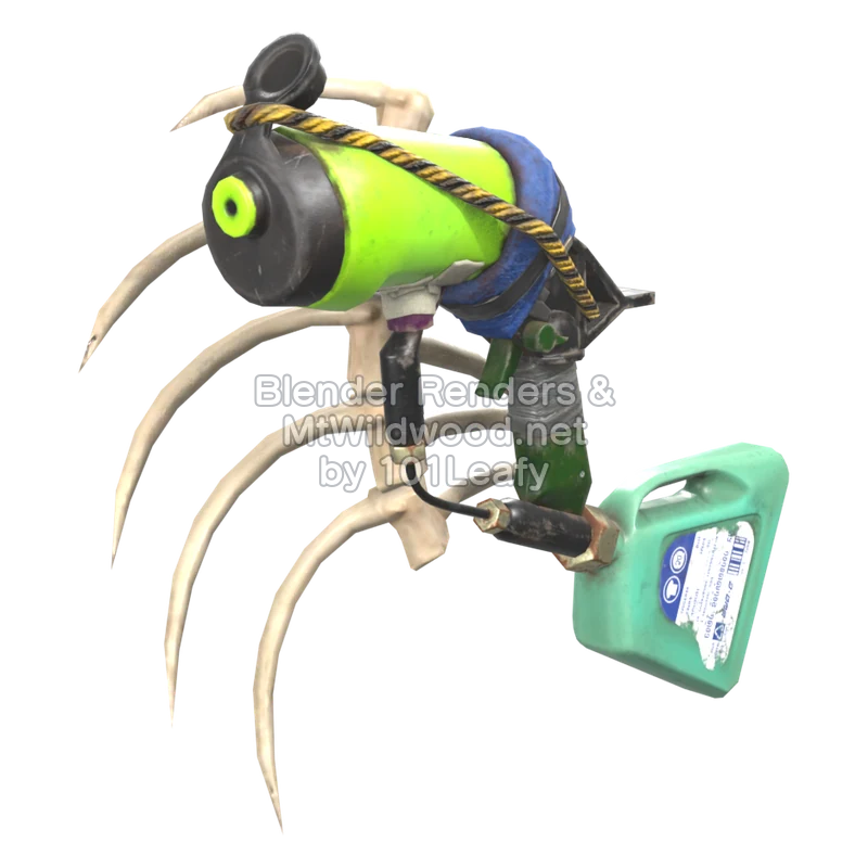 Splatoon Raiders Superdeportivo dual (Lado) Modelo 3D