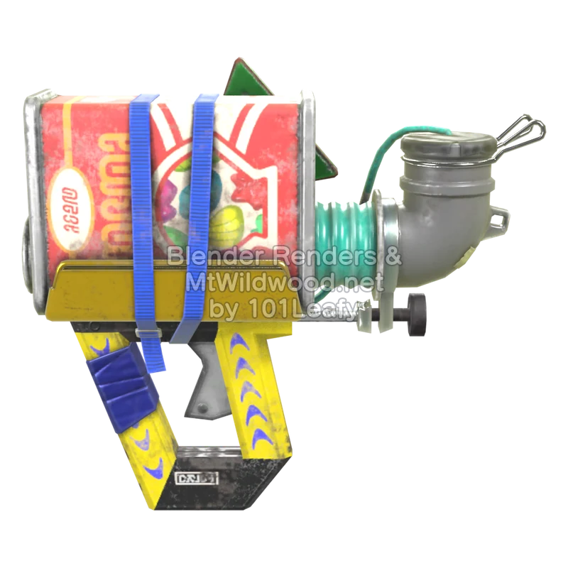 Splatoon Raiders Superacero dual (Frente) Modelo 3D