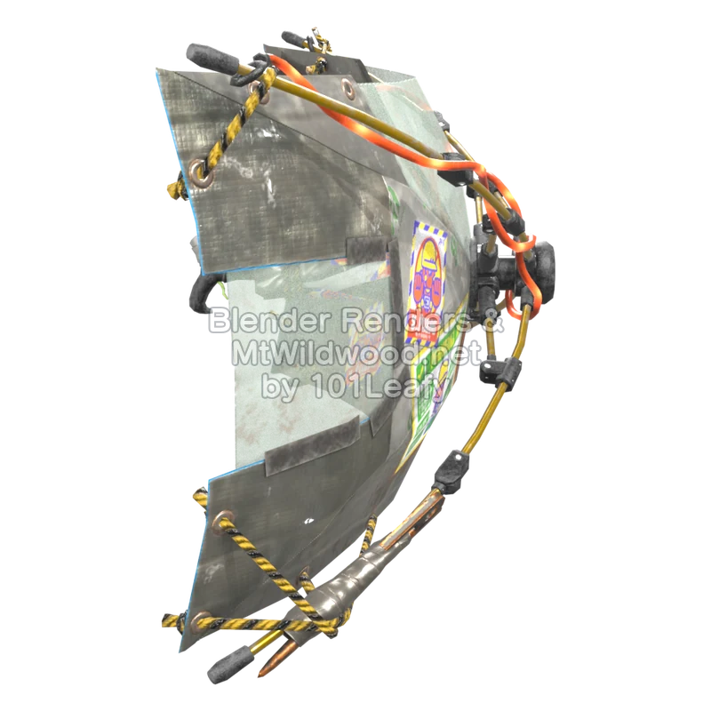 Splatoon Raiders Superparatintas térmico (Espalda) Modelo 3D