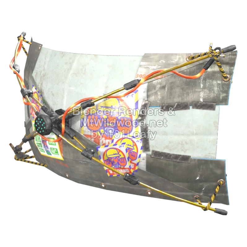 Splatoon Raiders Superparatintas térmico (Lado) Modelo 3D