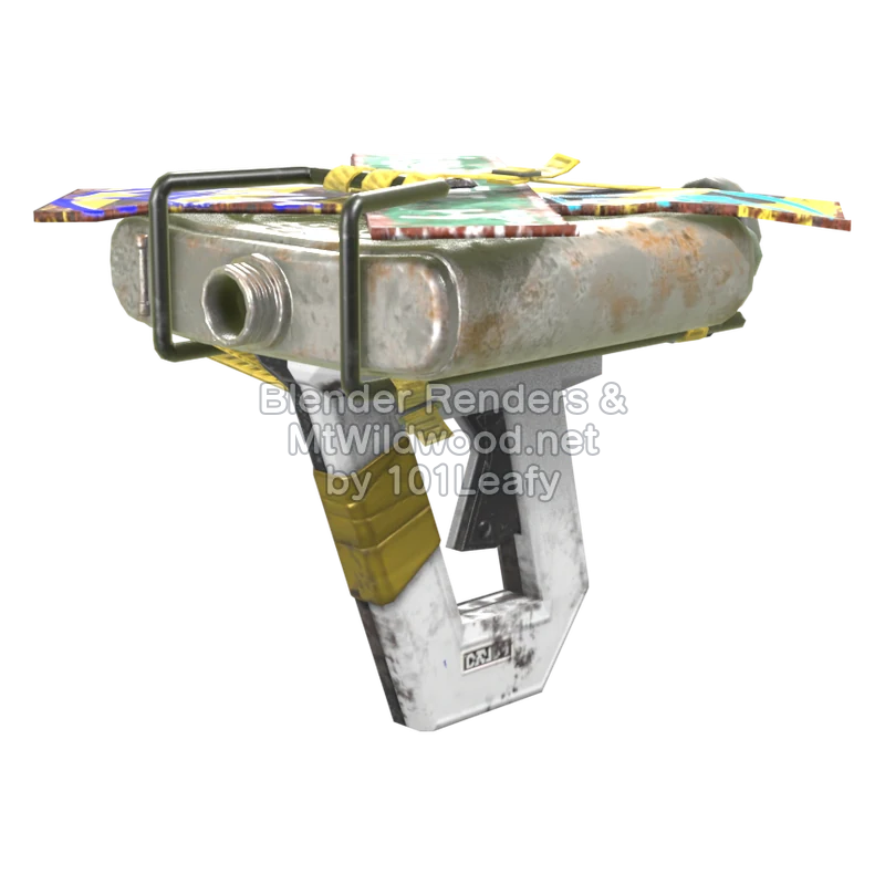 Splatoon Raiders Supertitanio dual (Lado) Modelo 3D Splatoon Raiders Supertitanio dual (Lado) Modelo 3D