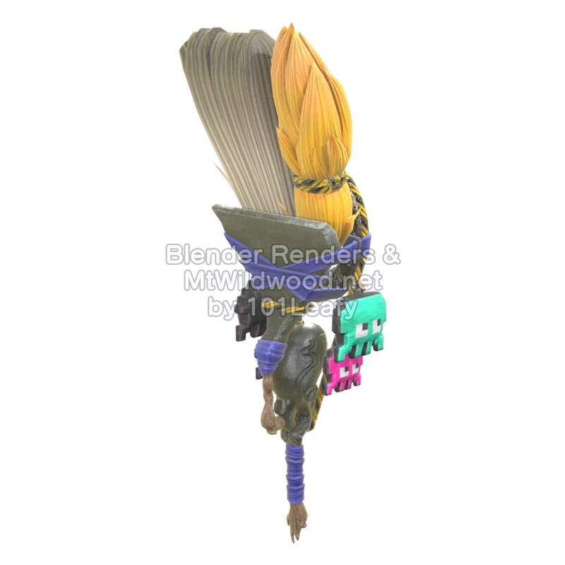 Splatoon Raiders Superpincel ciclista (Lado) Modelo 3D