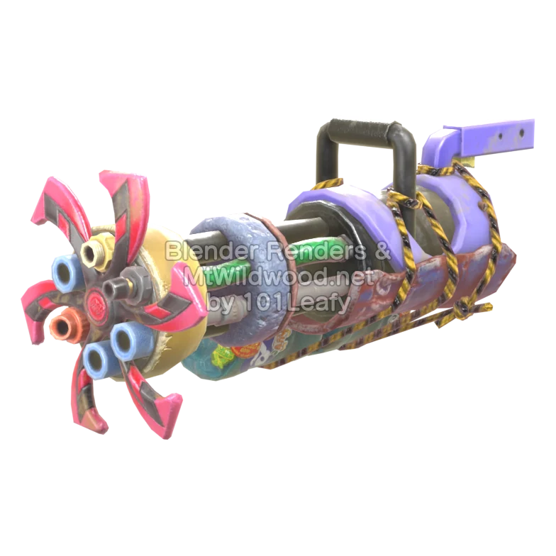Splatoon Raiders Supergarabateador H2O (Lado) Modelo 3D