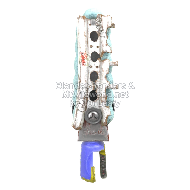 Splatoon Raiders Planken-Splatana (Vorne) 3D-Modell Splatoon Raiders Planken-Splatana (Vorne) 3D-Modell