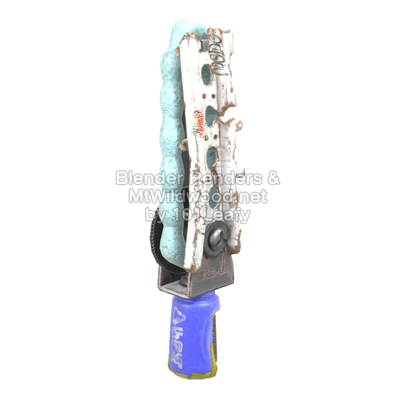 Splatoon Raiders Planken-Splatana (Seite) 3D-Modell Splatoon Raiders Planken-Splatana (Seite) 3D-Modell