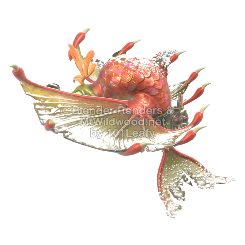 Splatoon Raiders Salivator (Side) 3D Render Splatoon Raiders Salivator (Side) 3D Render