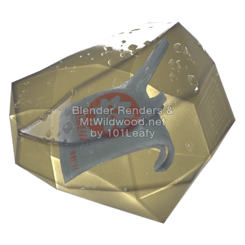Splatoon Raiders Salivator's Plastic Bag (Front) 3D Render Splatoon Raiders Salivator's Plastic Bag (Front) 3D Render