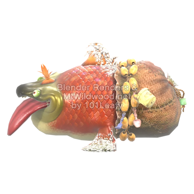 Splatoon Raiders Léchouillard (Profil) Modèle 3D