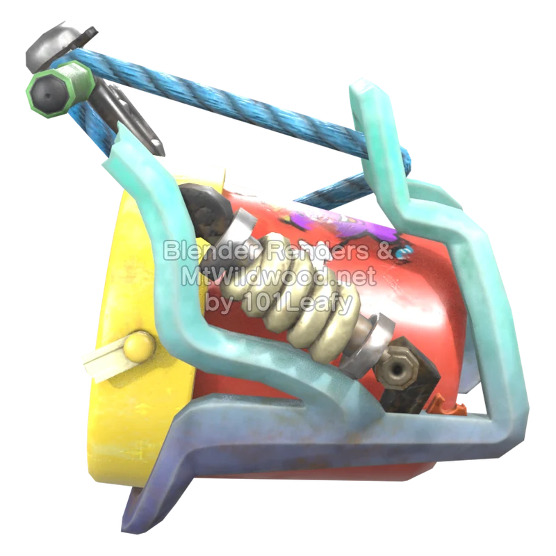 Splatoon Raiders Seau de plage (Face) Modèle 3D Splatoon Raiders Seau de plage (Face) Modèle 3D