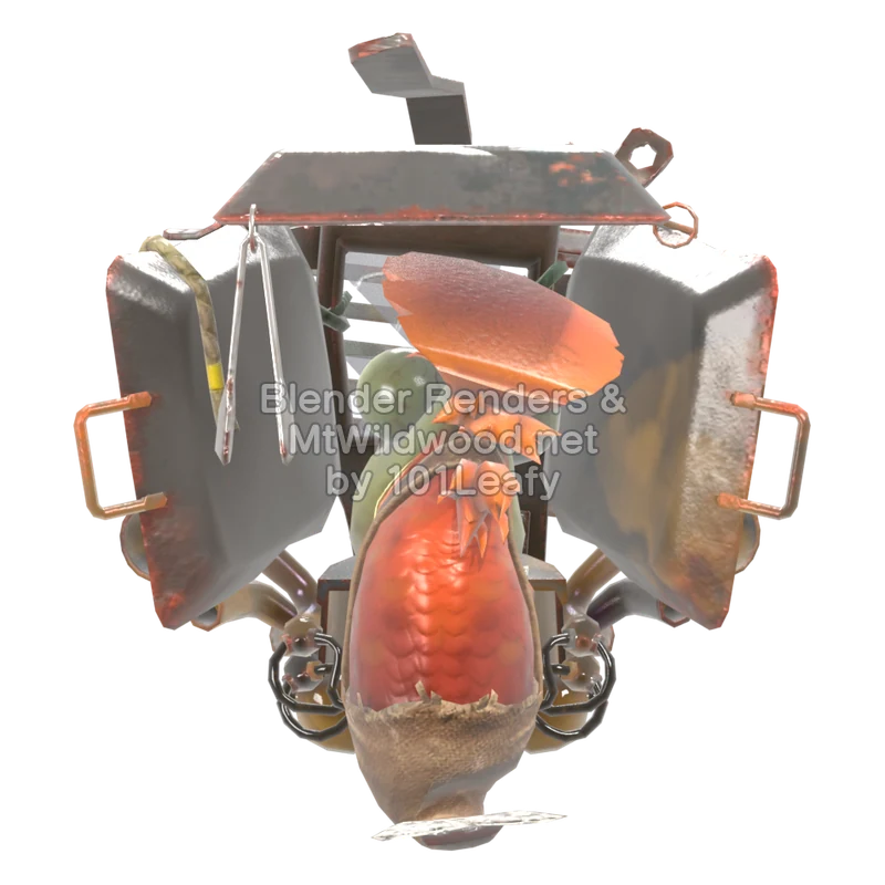 Splatoon Raiders Scrapper (Back) 3D Render Splatoon Raiders Scrapper (Back) 3D Render