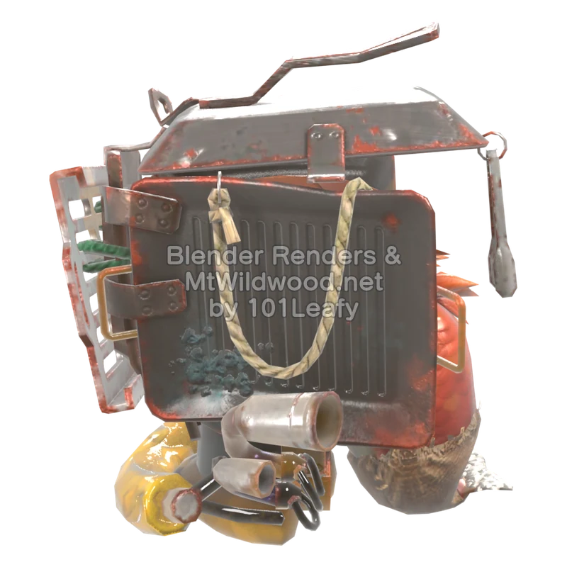 Splatoon Raiders Scrapper (Side) 3D Render Splatoon Raiders Scrapper (Side) 3D Render