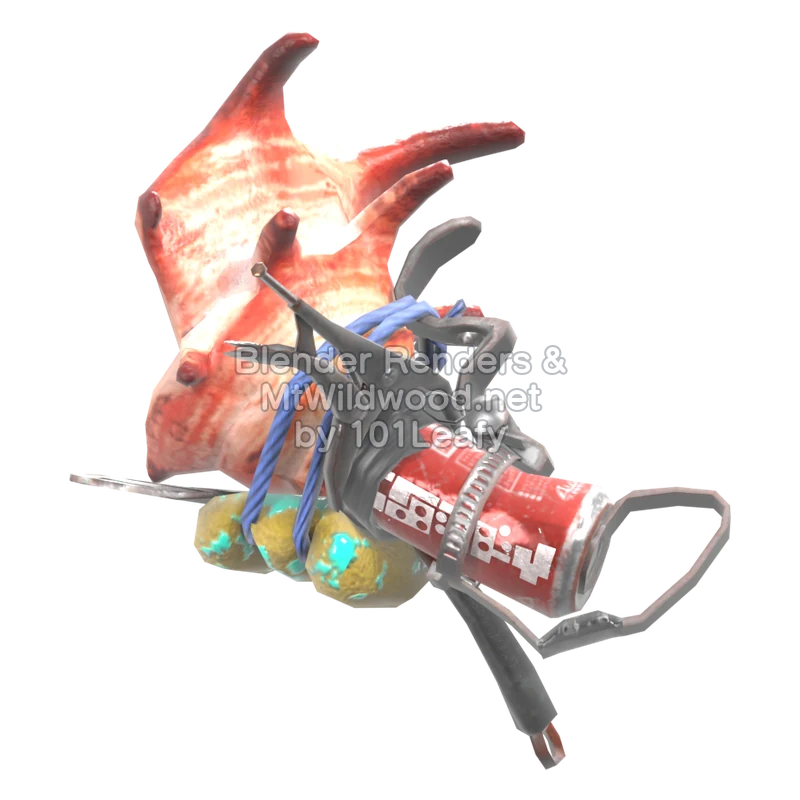 Splatoon Raiders Shellacker 1 (Front) 3D Render