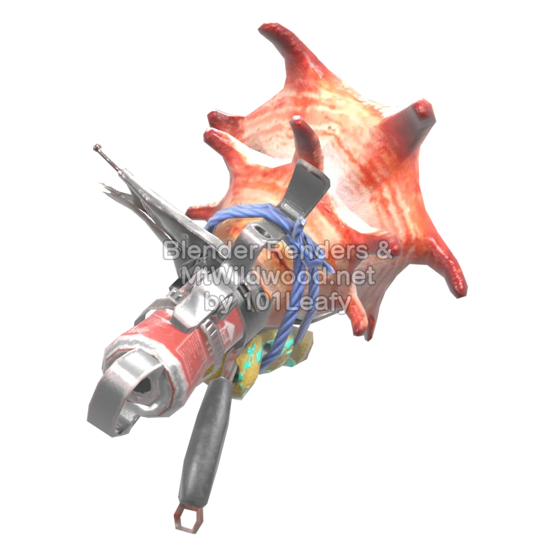 Splatoon Raiders Shellacker 1 (Side) 3D Render