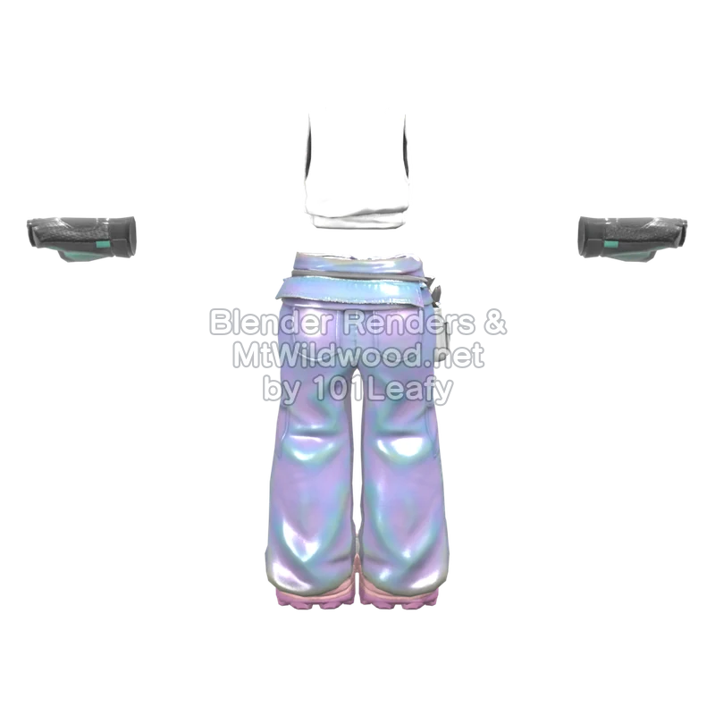 Splatoon Raiders Shiny Prism 1 (Back) 3D Render