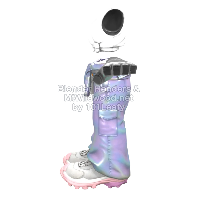 Splatoon Raiders Shiny Prism 1 (Side) 3D Render