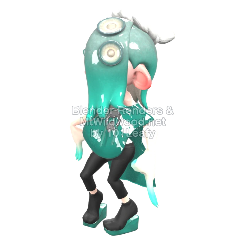 Splatoon Raiders Shiver 1 (Side) 3D Render