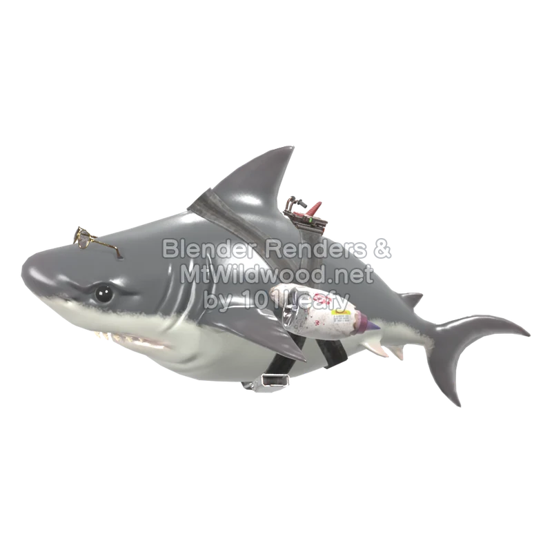 Splatoon Raiders Shiver 6 (Back) 3D Render