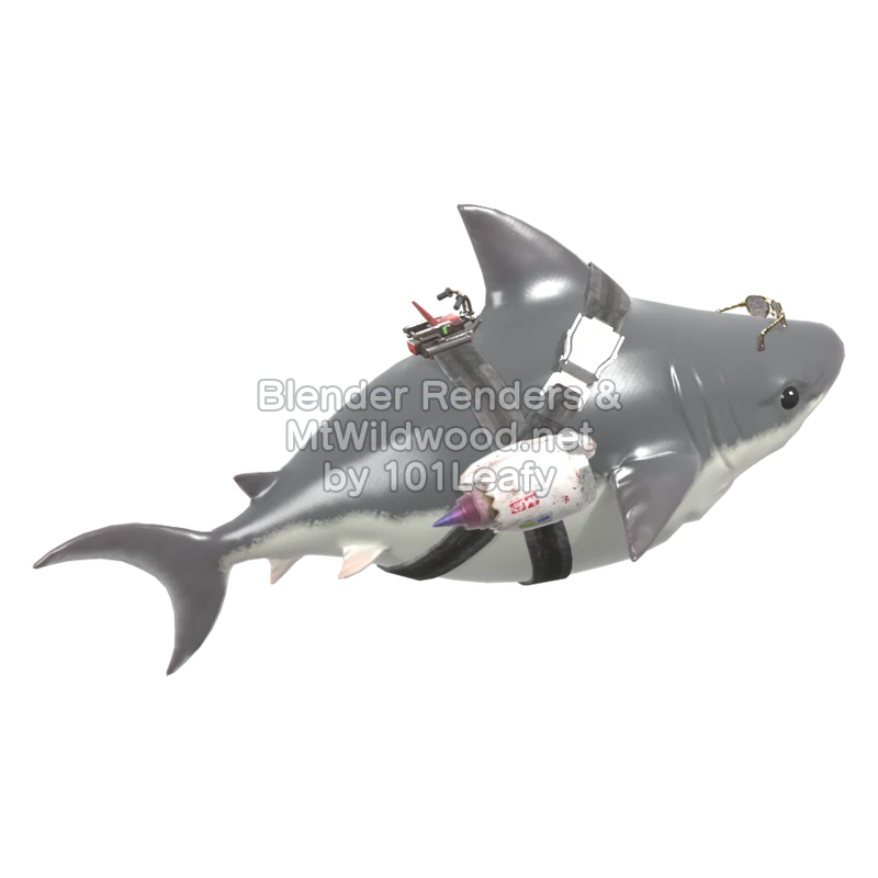 Splatoon Raiders Shiver 6 (Front) 3D Render