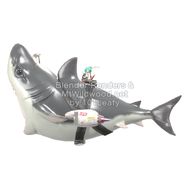 Splatoon Raiders Shiver 7 (Side) 3D Render