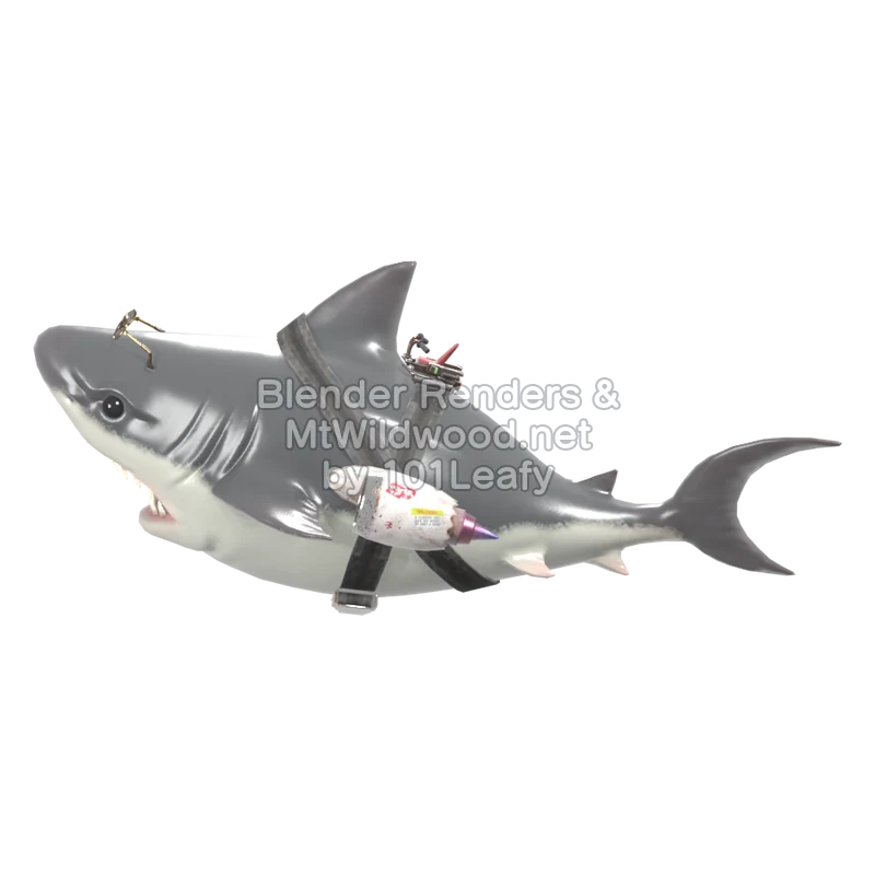 Splatoon Raiders Shiver 9 (Side) 3D Render