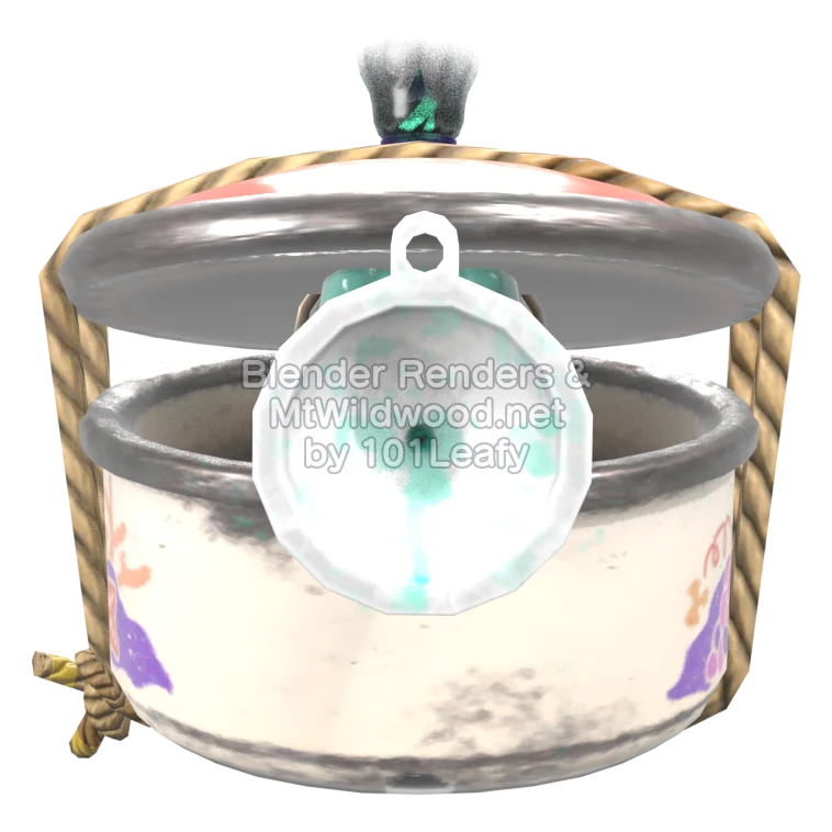 Splatoon Raiders Shot Pot 2 (Front) 3D Render Splatoon Raiders Shot Pot 2 (Front) 3D Render
