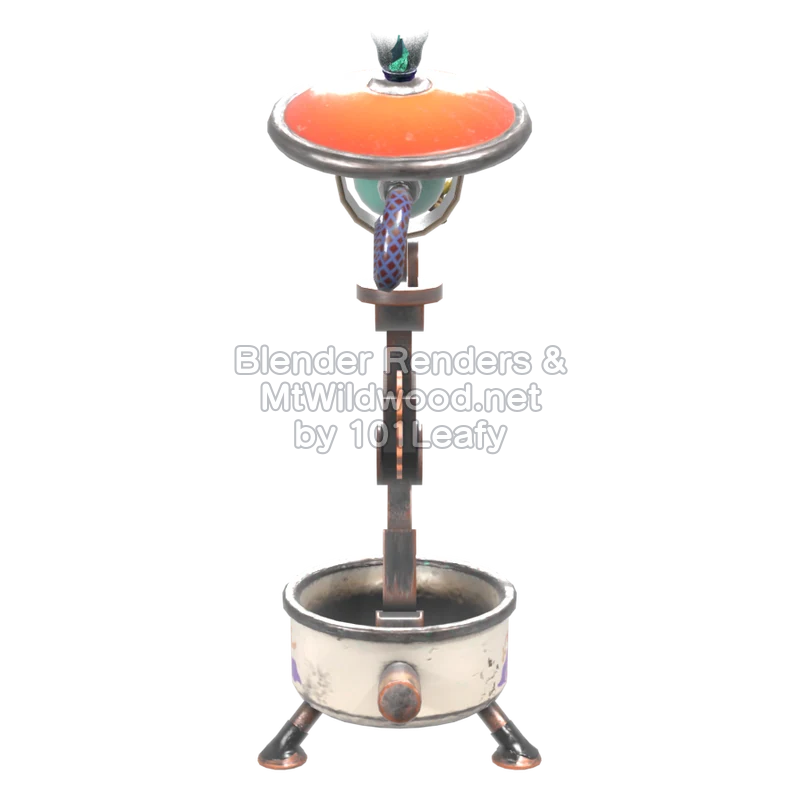 Splatoon Raiders Shot Pot 3 (Back) 3D Render Splatoon Raiders Shot Pot 3 (Back) 3D Render