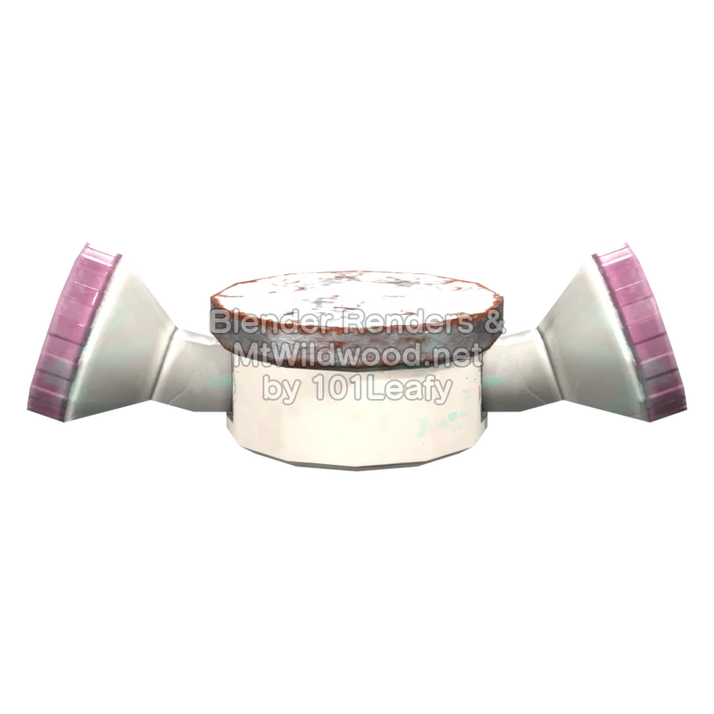 Splatoon Raiders Shot Pot 6 (Back) 3D Render Splatoon Raiders Shot Pot 6 (Back) 3D Render