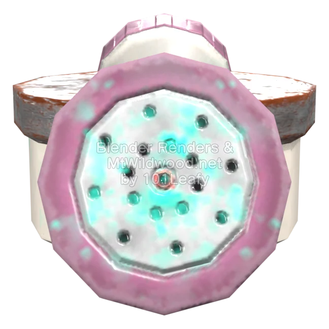 Splatoon Raiders Shot Pot 6 (Side) 3D Render Splatoon Raiders Shot Pot 6 (Side) 3D Render